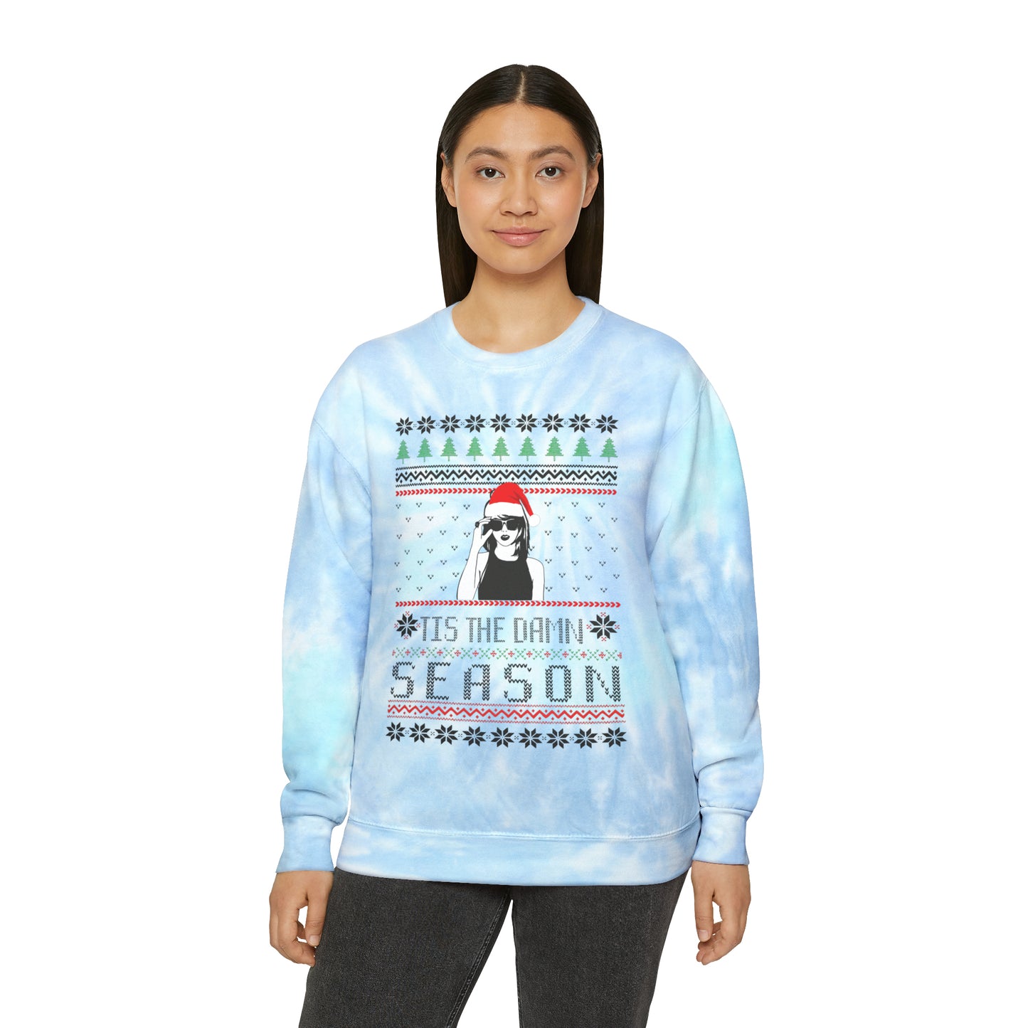 Taylor Swift 'Tis The Damn Season Unisex Tie-Dye Sweatshirt