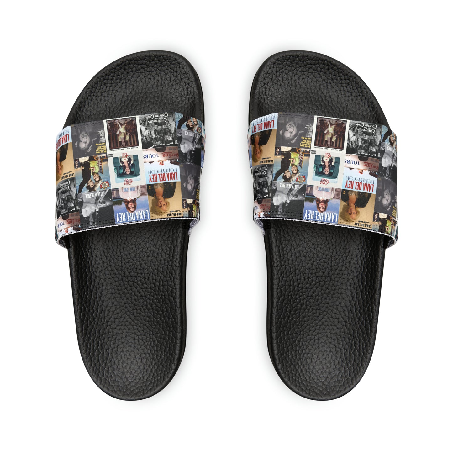 Lana Del Rey Album Cover Collage Women's Slide Sandals