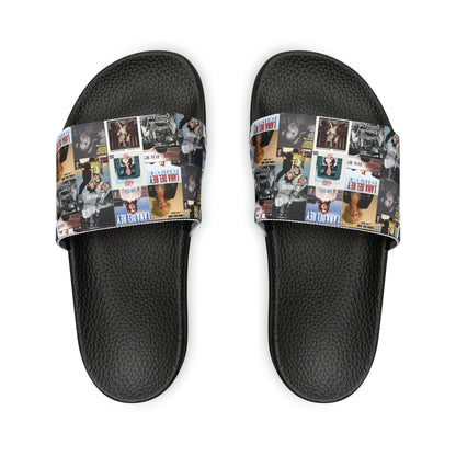 Lana Del Rey Album Cover Collage Women's Slide Sandals