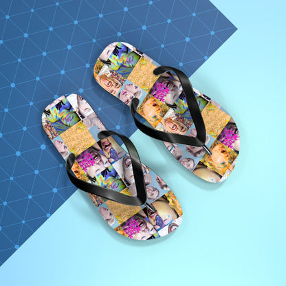 Miley Cyrus & Her Dead Petz Mosaic Flip Flops