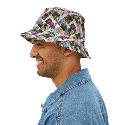 Taylor Swift Album Art Collage Bucket Hat