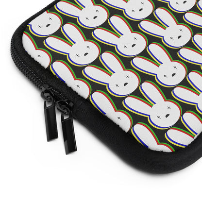 Bad Bunny Logo Pattern Laptop Sleeve