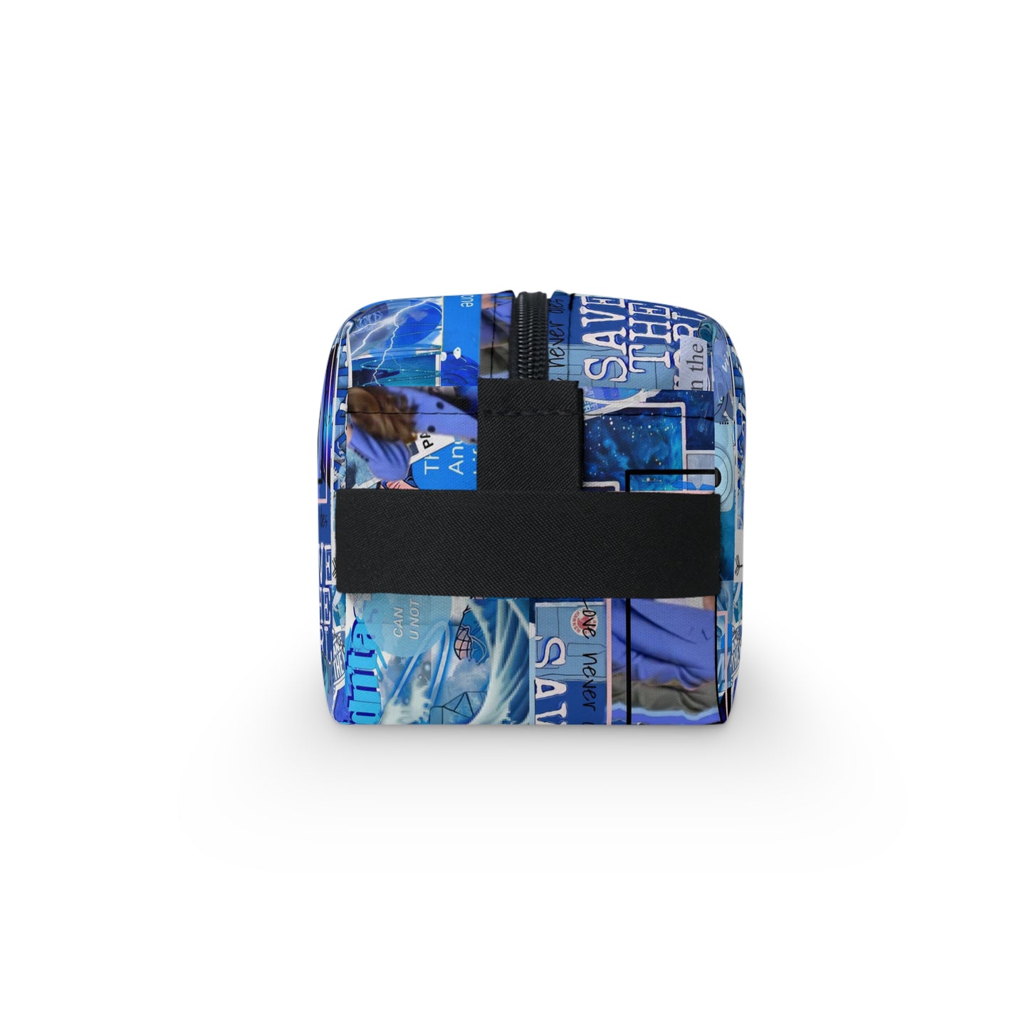 Olivia Rodrigo Blue Aesthetic Collage Toiletry Bag