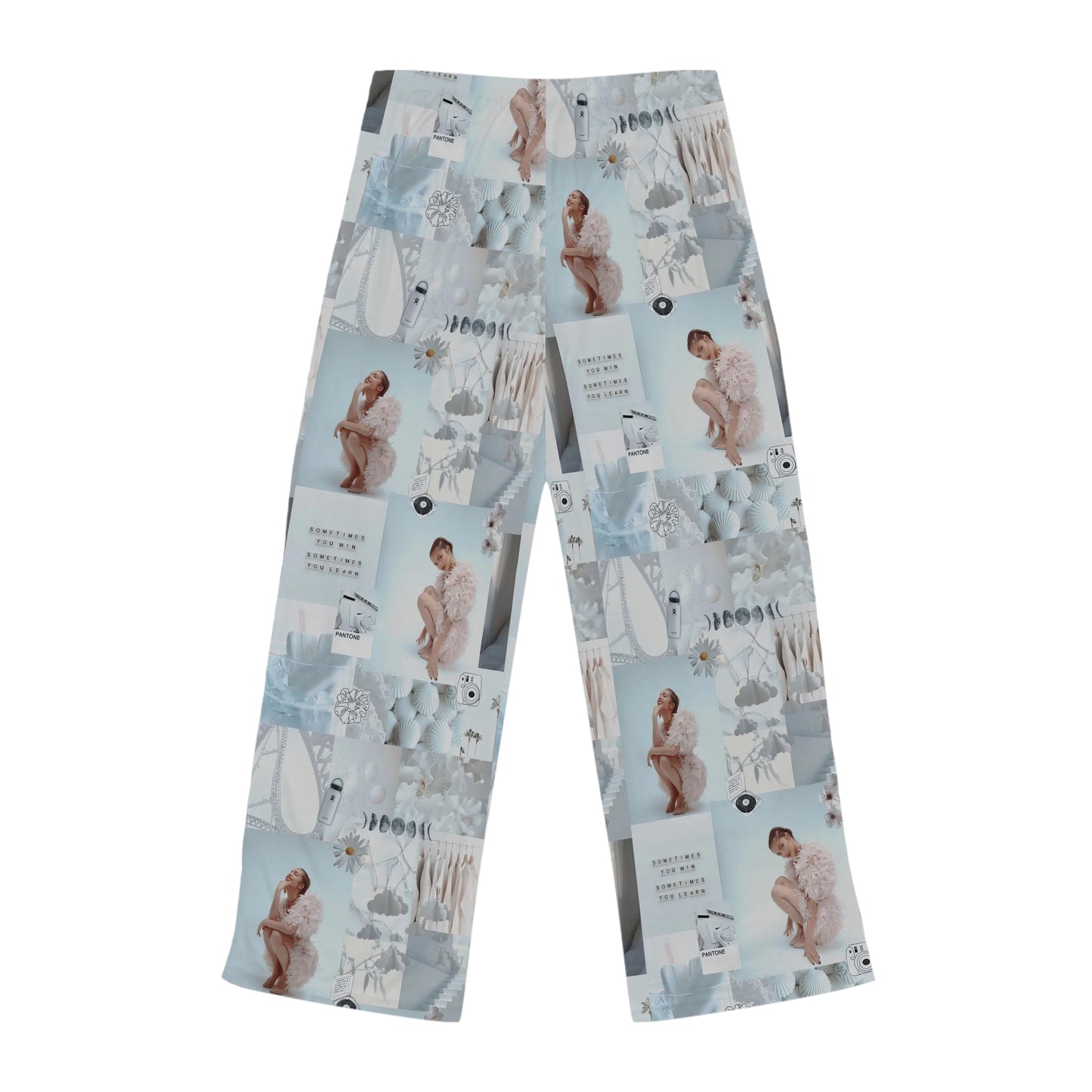 Olivia Rodrigo White Aesthetic Collage Women's Pajama Pants