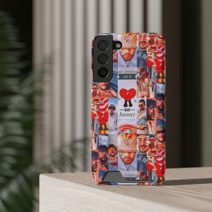 Bad Bunny Un Verano Sin Ti Photo Collage Phone Case With Card Holder