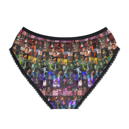 Harry Styles Rainbow Photo Collage Women's Briefs Panties