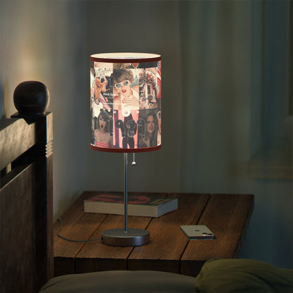 Taylor Swift 1989 Blank Space Collage Lamp on a Stand