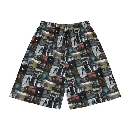 Morgan Wallen Album Cover Collage Men’s Sports Shorts