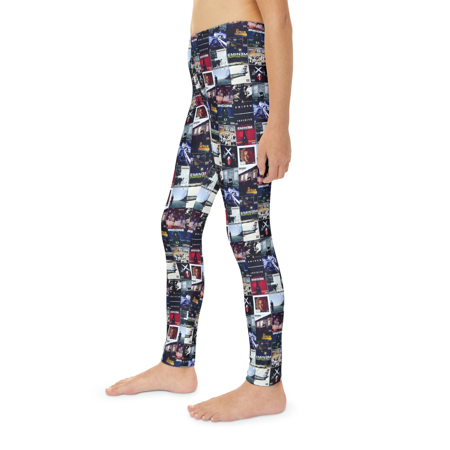 Eminem Album Art Cover Collage Youth Leggings