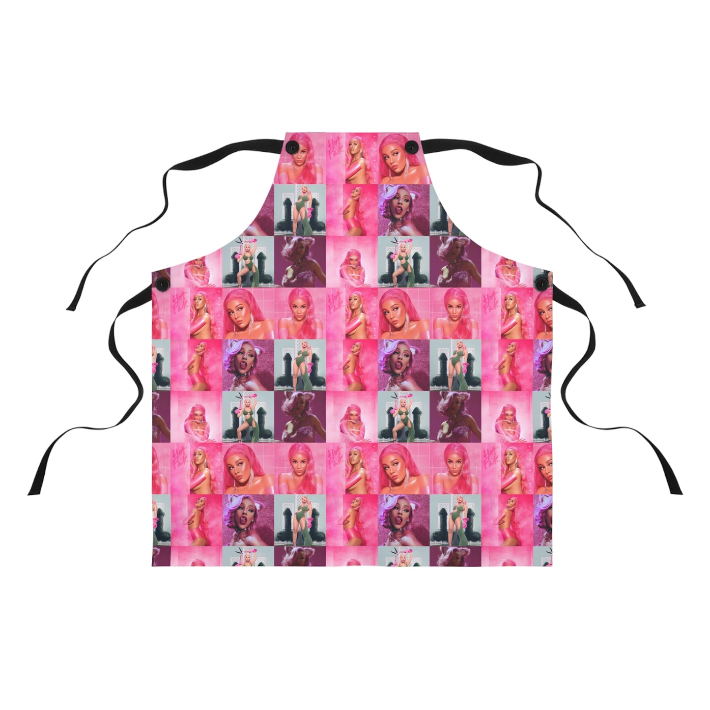 Doja Cat Hot Pink Mosaic Apron