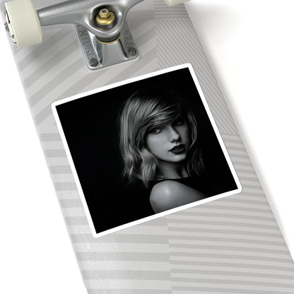 Taylor Swift Noir Kiss-Cut Sticker