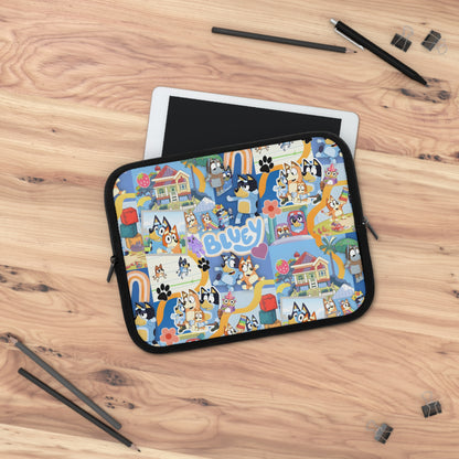 Bluey Playtime Collage Laptop Sleeve