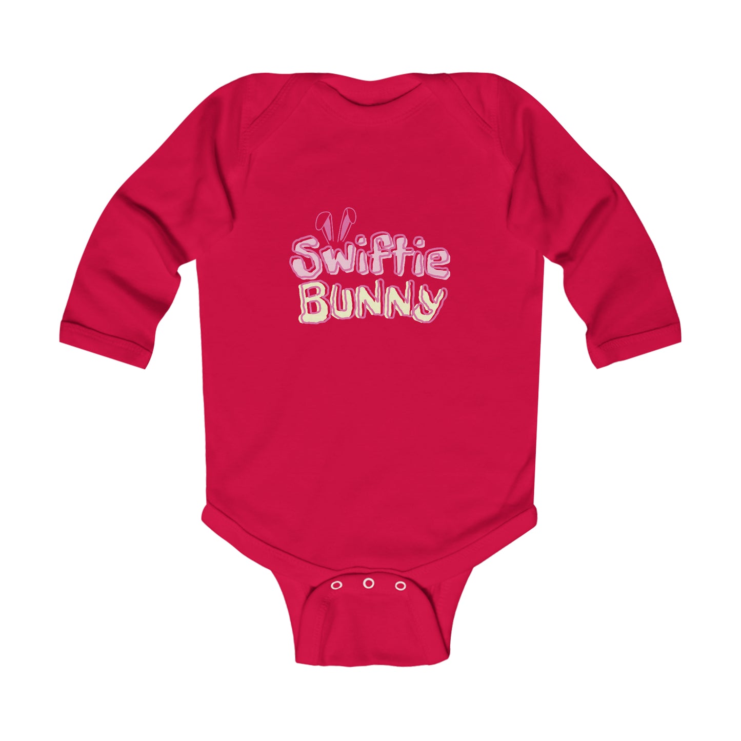 Taylor Swift Easter Swiftie Bunny Infant Long Sleeve Bodysuit