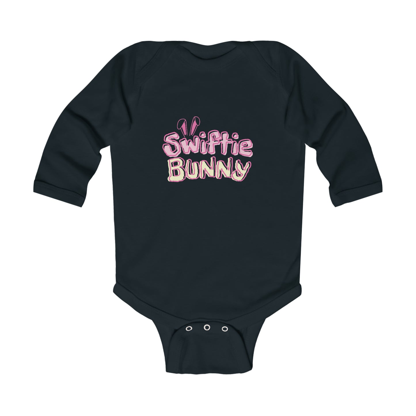 Taylor Swift Easter Swiftie Bunny Infant Long Sleeve Bodysuit