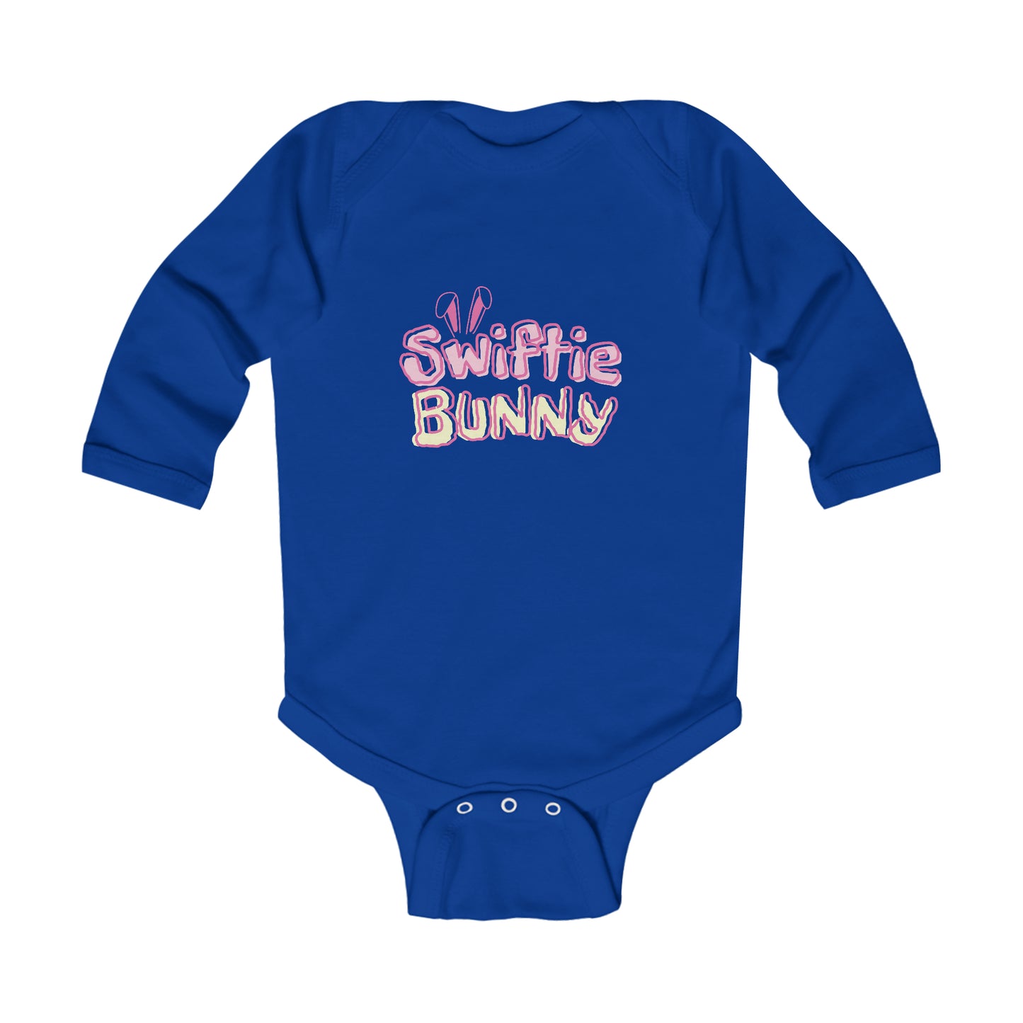 Taylor Swift Easter Swiftie Bunny Infant Long Sleeve Bodysuit