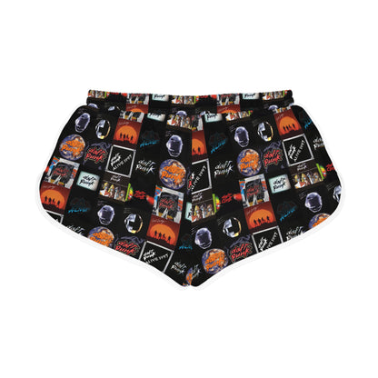 Daft Punk Album Cover Art Collage Women's Relaxed Shorts