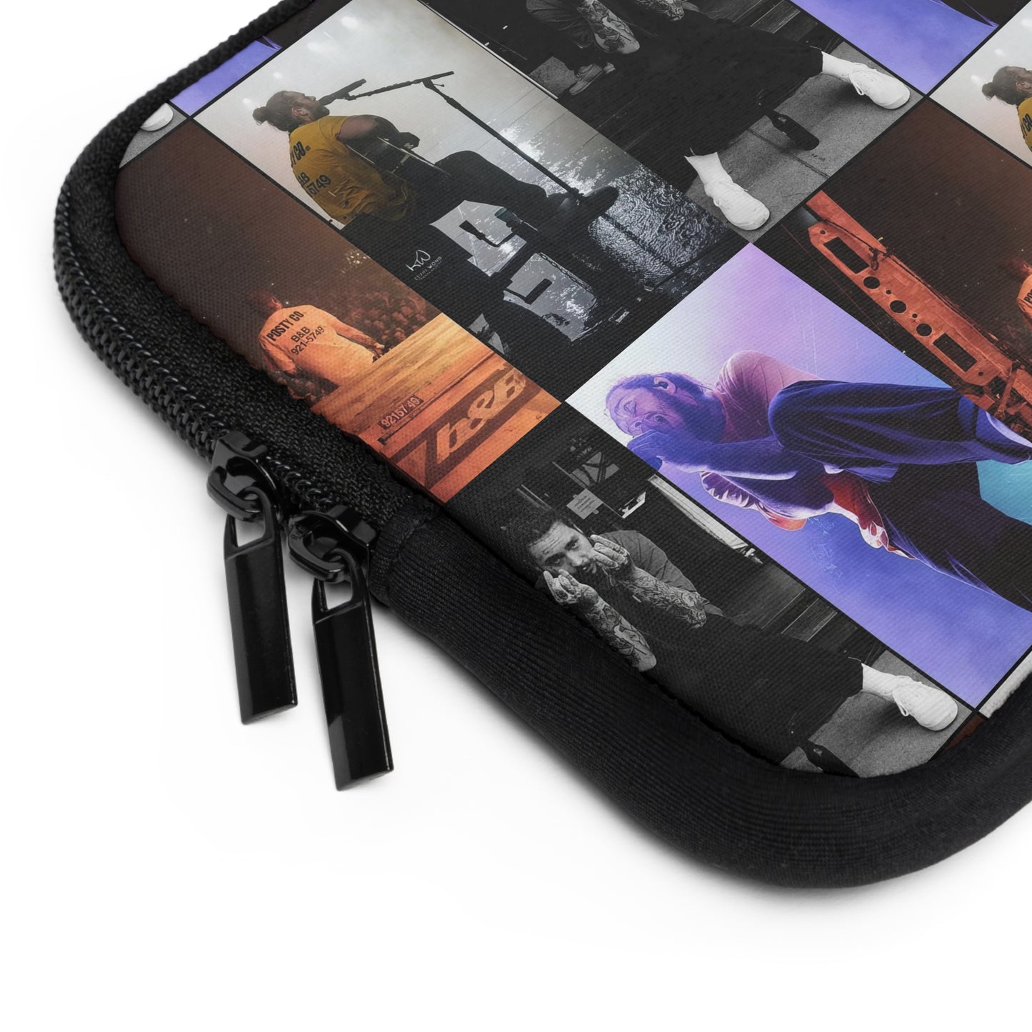 Post Malone On Tour Collage Laptop Sleeve