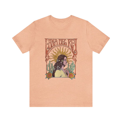 Lana Del Rey Vintage Artwork Unisex Jersey Short Sleeve Tee Shirt