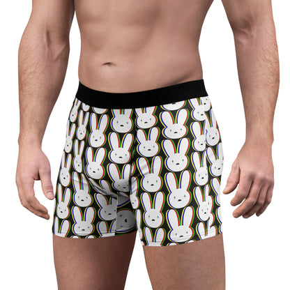 Bad Bunny Logo Pattern Men's Boxer Briefs Underwear