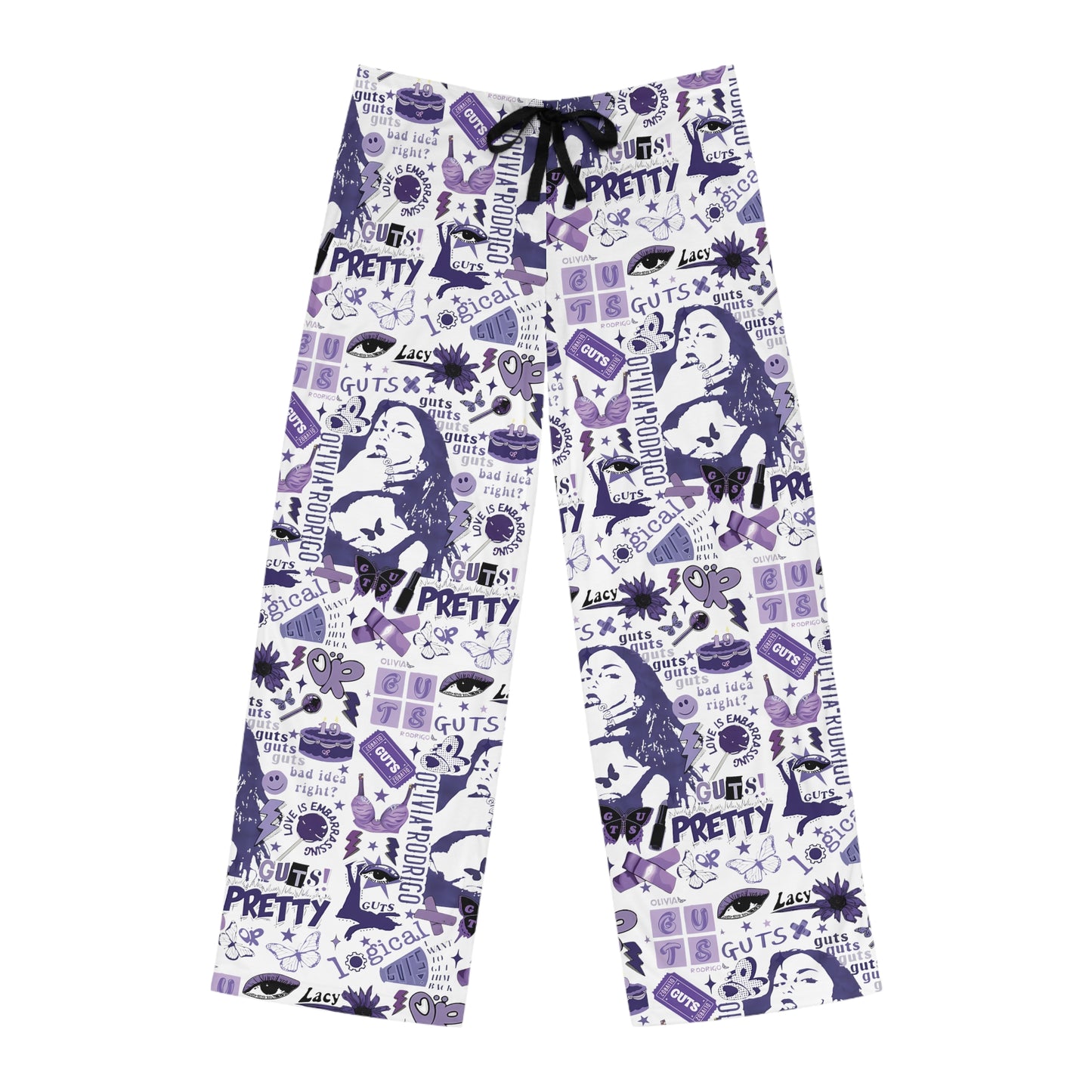 Olivia Rodrigo Guts Tour Collage Men's Pajama Pants