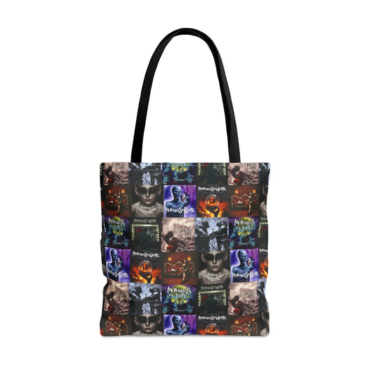 Motionless In White Album Cover Collage Tote Bag