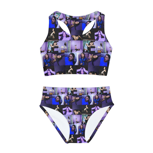 Olivia Rodrigo Guts Mosaic Girls Two Piece Swimsuit