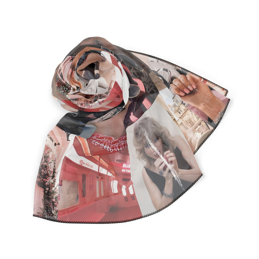 Taylor Swift 1989 Blank Space Collage Poly Scarf
