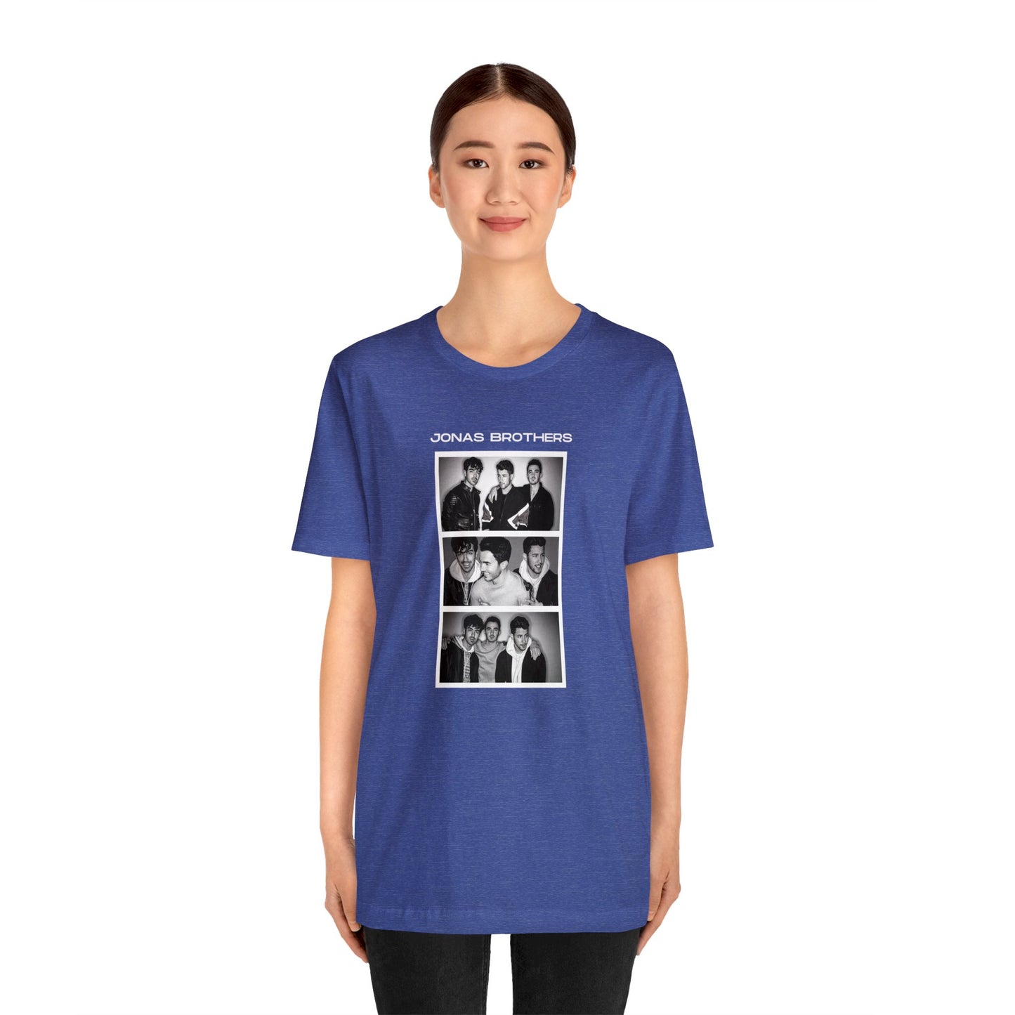 Jonas Brothers Photo Booth Unisex Jersey Short Sleeve Tee Shirt