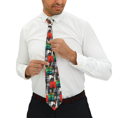 Justin Bieber Album Cover Collage Neck Tie