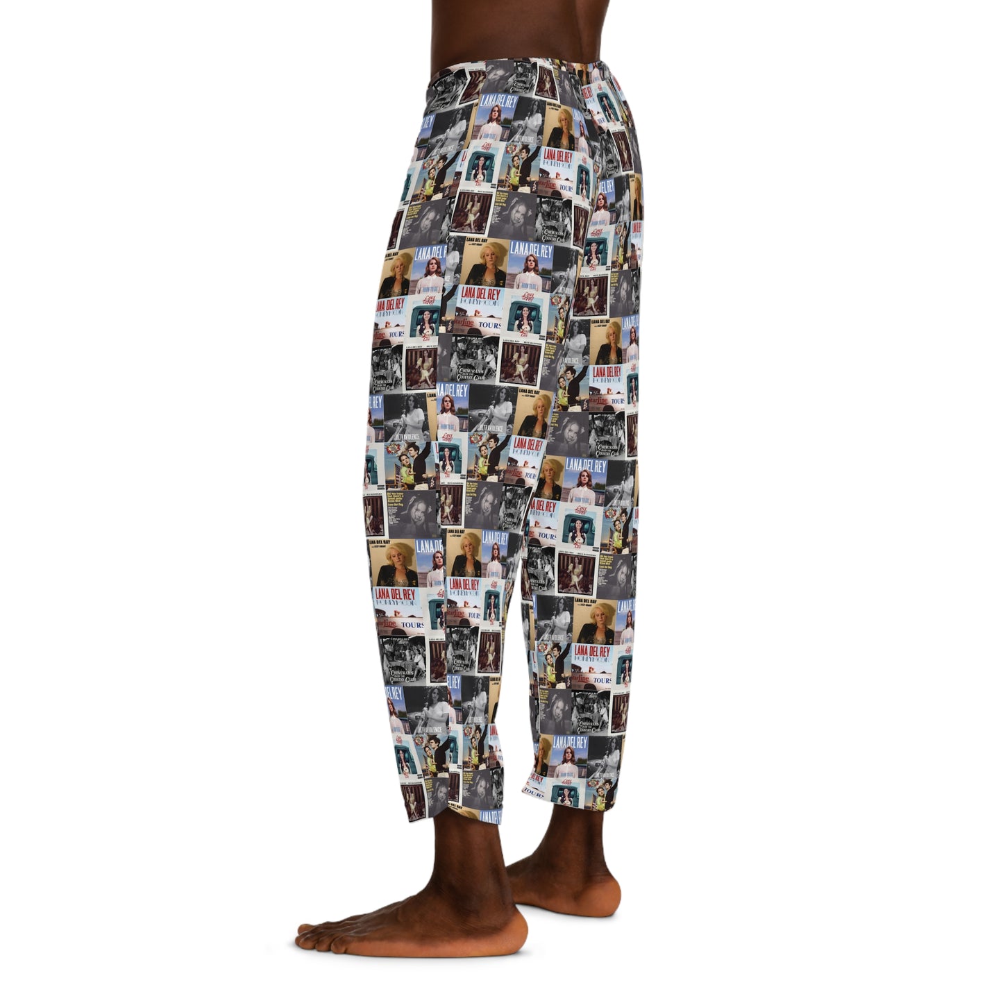 Lana Del Rey Album Cover Collage Men's Pajama Pants