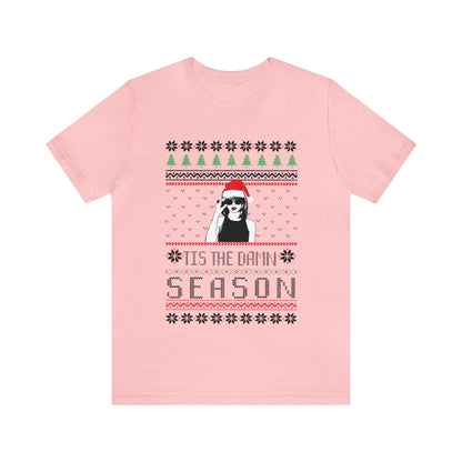 Taylor Swift 'Tis The Damn Season Unisex Jersey Short Sleeve Tee Shirt