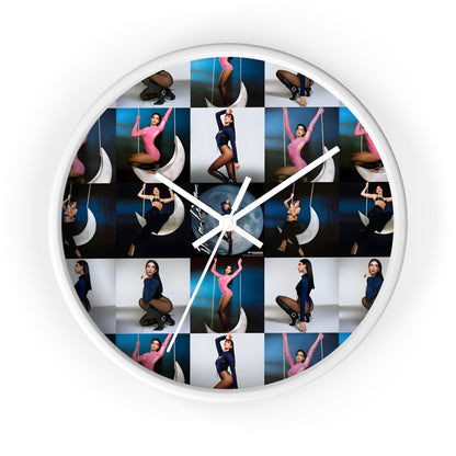 Dua Lipa Future Nostalgia Moonlight Mosaic Wall Clock