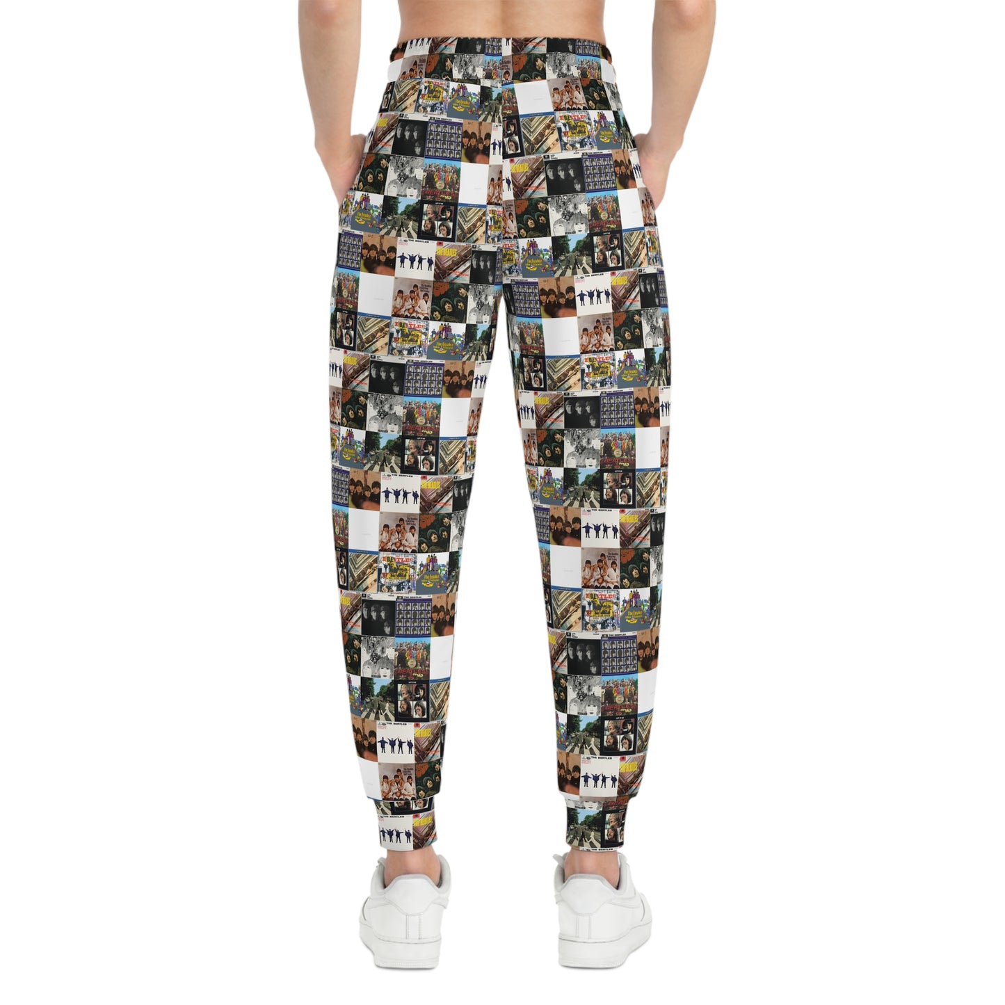 The Beatles Album Cover Collage Athletic Jogger Sweatpants