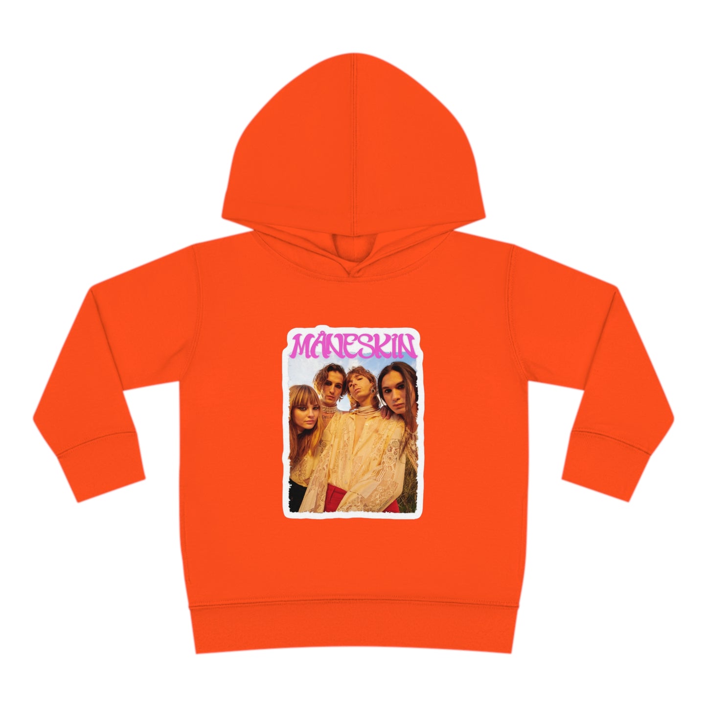 Måneskin Group Photo Toddler Pullover Fleece Hoodie