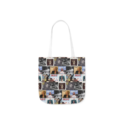 Lana Del Rey Album Cover Collage Polyester Canvas Tote Bag