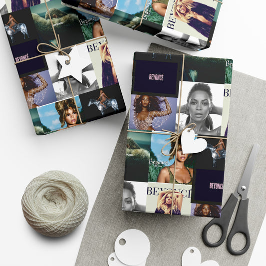 Beyoncé Album Art Collage Gift Wrap Paper
