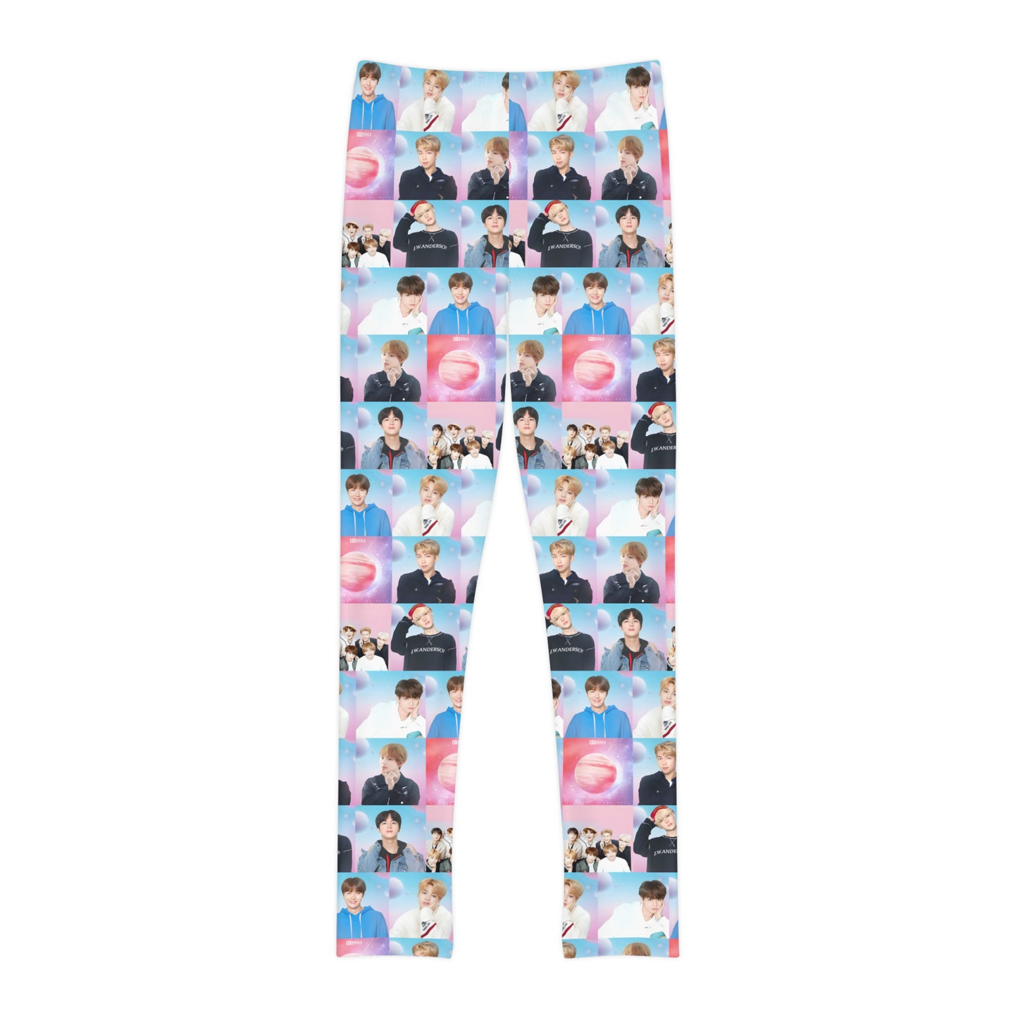 BTS World Mosaic Youth Full-Length Leggings