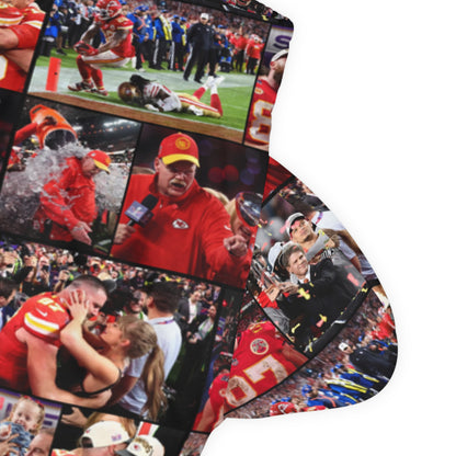 Kansas City Chiefs Superbowl LVIII Championship Victory Collage Youth Joggers