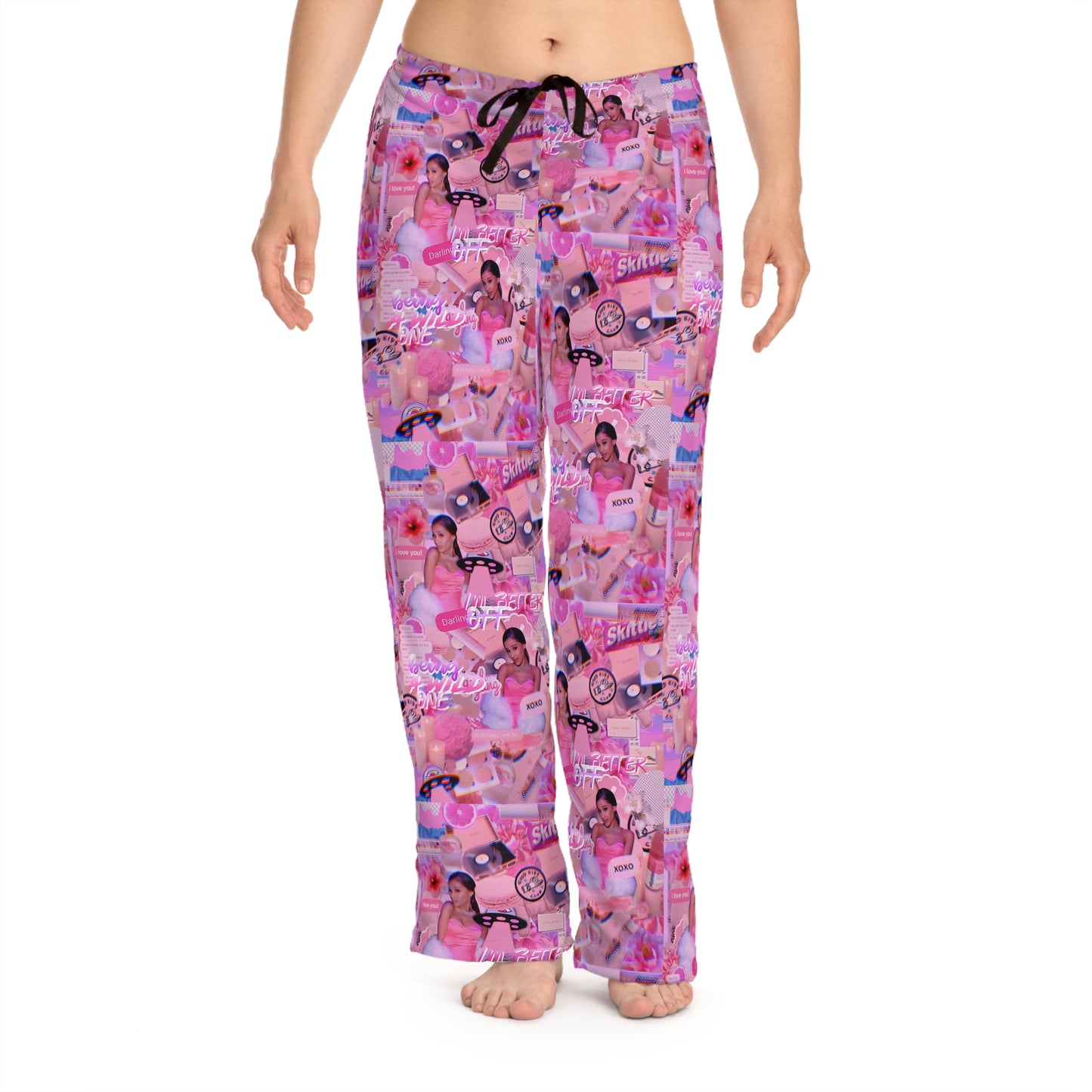 Ariana Grande Purple Vibes Collage Women's Pajama Pants