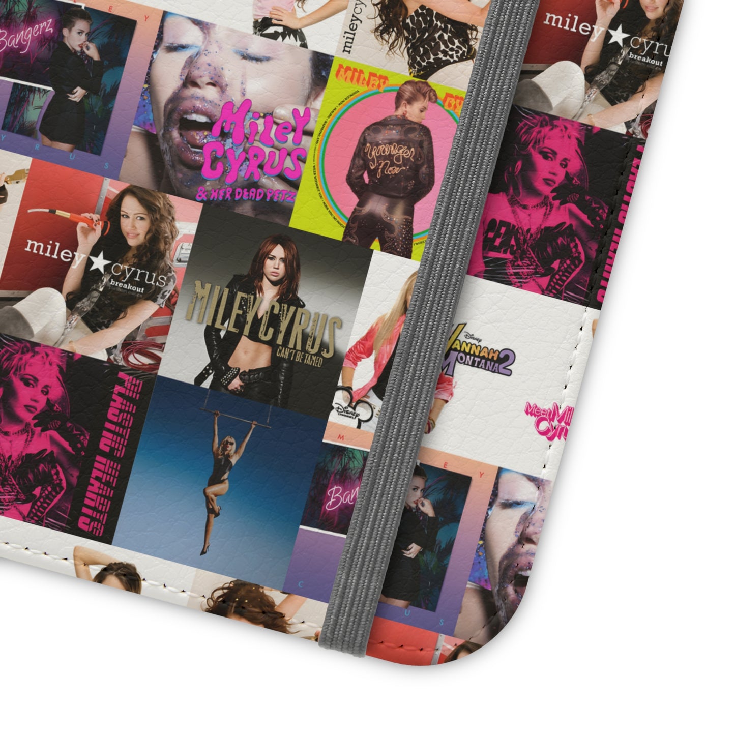 Miley Cyrus Album Cover Collage Phone Flip Case