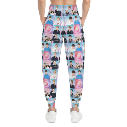 BTS World Mosaic Athletic Joggers