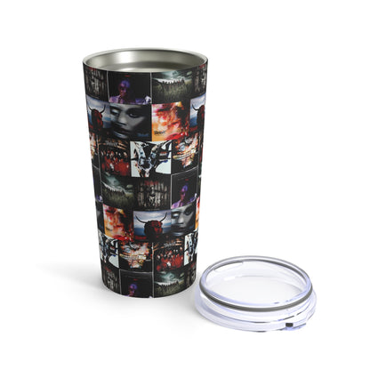 Slipknot Album Art Collage Tumbler