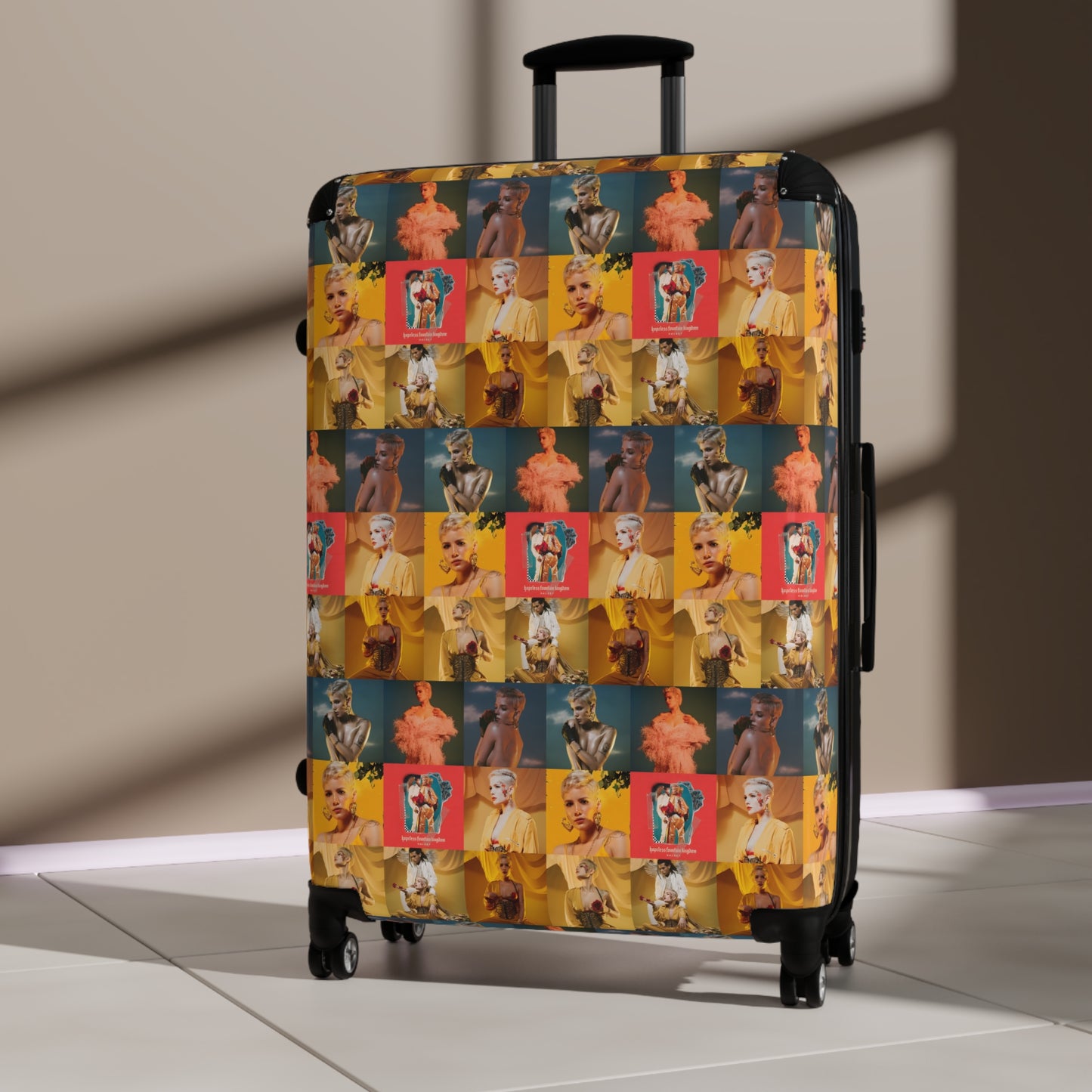 Halsey Hopeless Fountain Kingdom Mosaic Suitcase