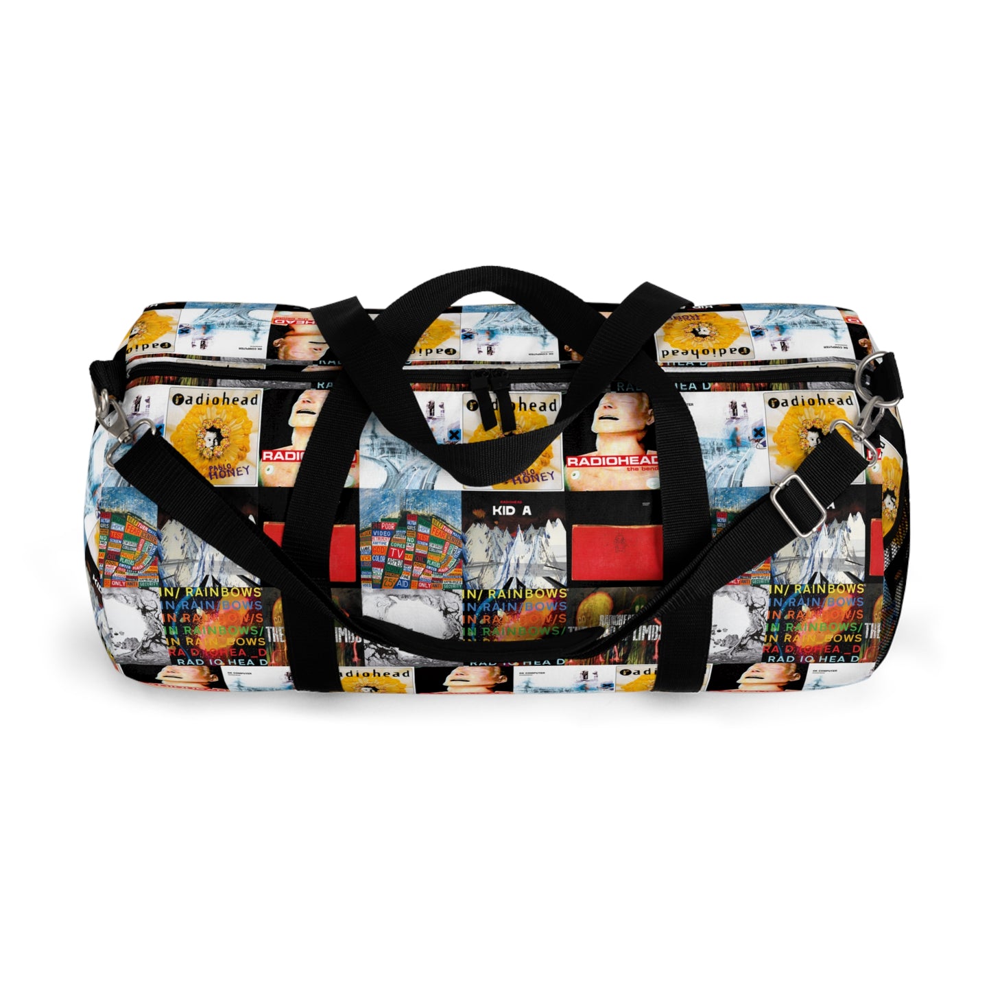 Radiohead Album Cover Collage Duffel Bag