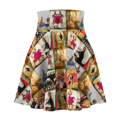 P!nk Funhouse Mosaic Women's Skater Skirt