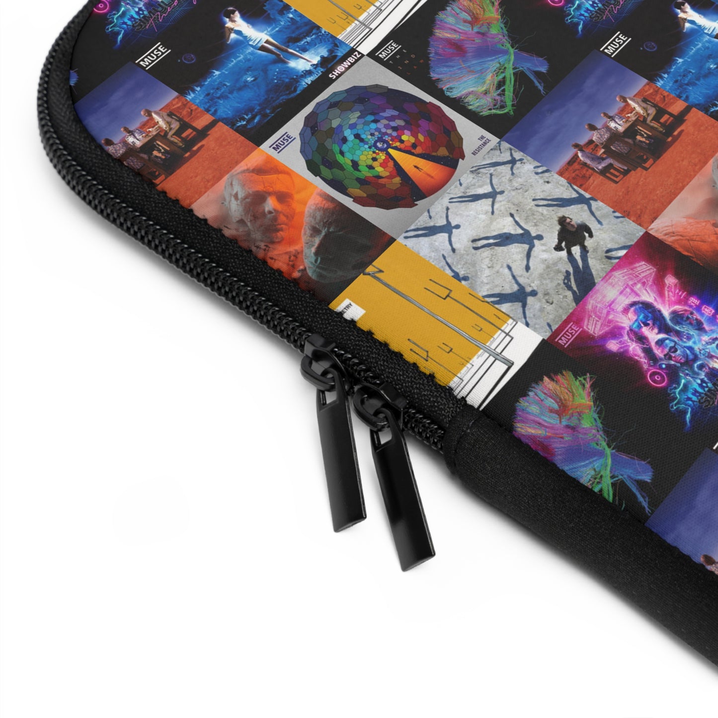 Muse Album Cover Collage Laptop Sleeve