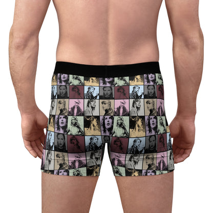 Taylor Swift Eras Collage Men's Boxer Briefs Underwear