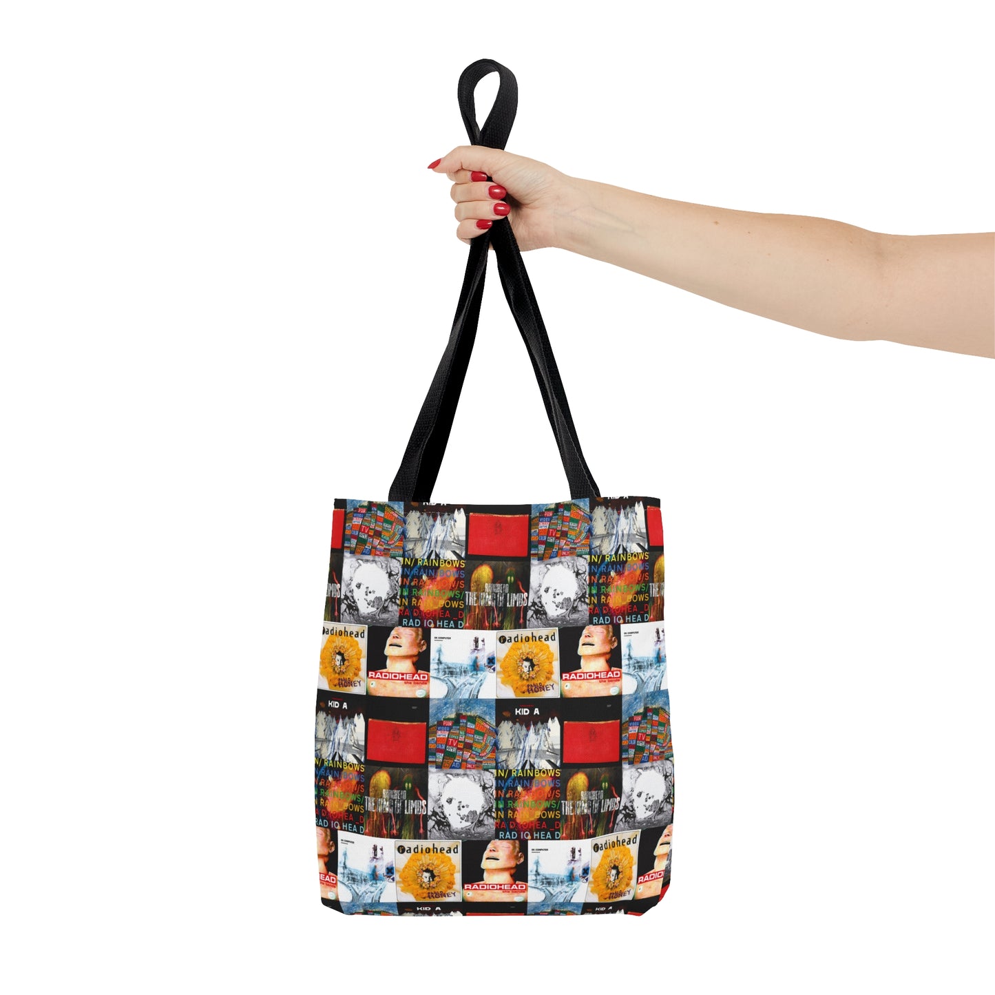 Radiohead Album Cover Collage Tote Bag