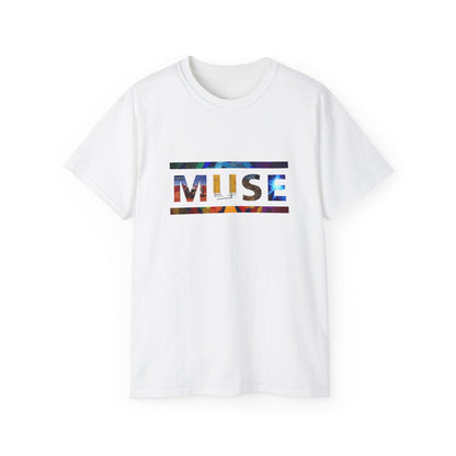 Muse Album Art Letters Unisex Ultra Cotton Tee