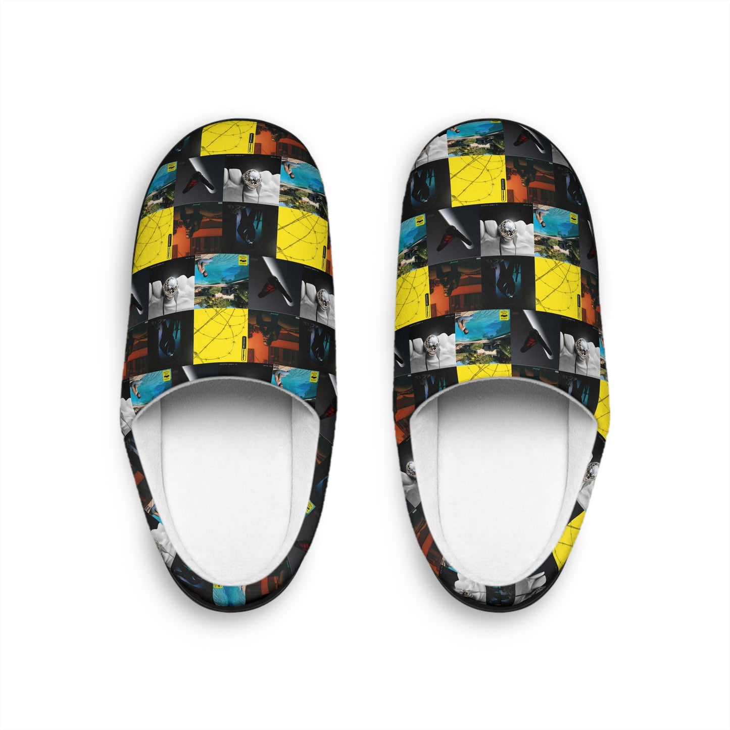 Post Malone Album Art Collage Men's Indoor Slippers